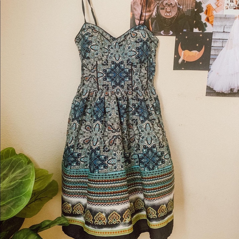 Band of Gypsies Bohemian Strap Dress